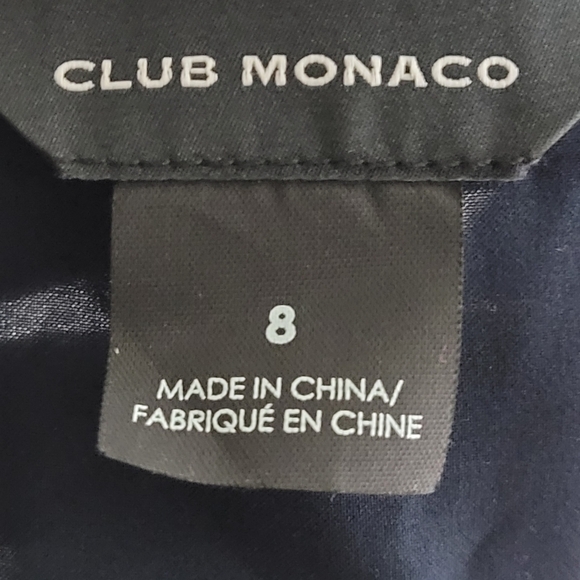 Club Monaco Ayto Dress, Navy Size 8 - Picture 14 of 16